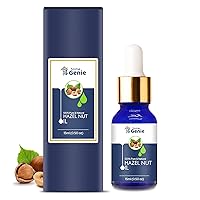 Home Genie Hazel Nut (Corylus Avellana) | 100% Pure & Natural Undiluted Carrier Oil | Cold Pressed Oil - 15ml(0.5floz), with dropper