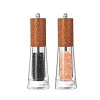 Haomacro Gravity Electric Salt and Pepper Grinder 