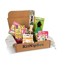| Happy Cat Box | Monthly Cat Subscription Boxes Filled with Cat Toys, Kitten Toys, North American Grown Catnip Toys, and Cat Treats