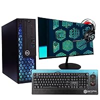 RGB Gaming PC Bundle | Intel Core i5-8500 + GeForce GT 1030 2GB GPU | 16GB DDR4 RAM | 1TB SSD | Internal Wi-Fi + Bluetooth | Win 11 Pro | New 24