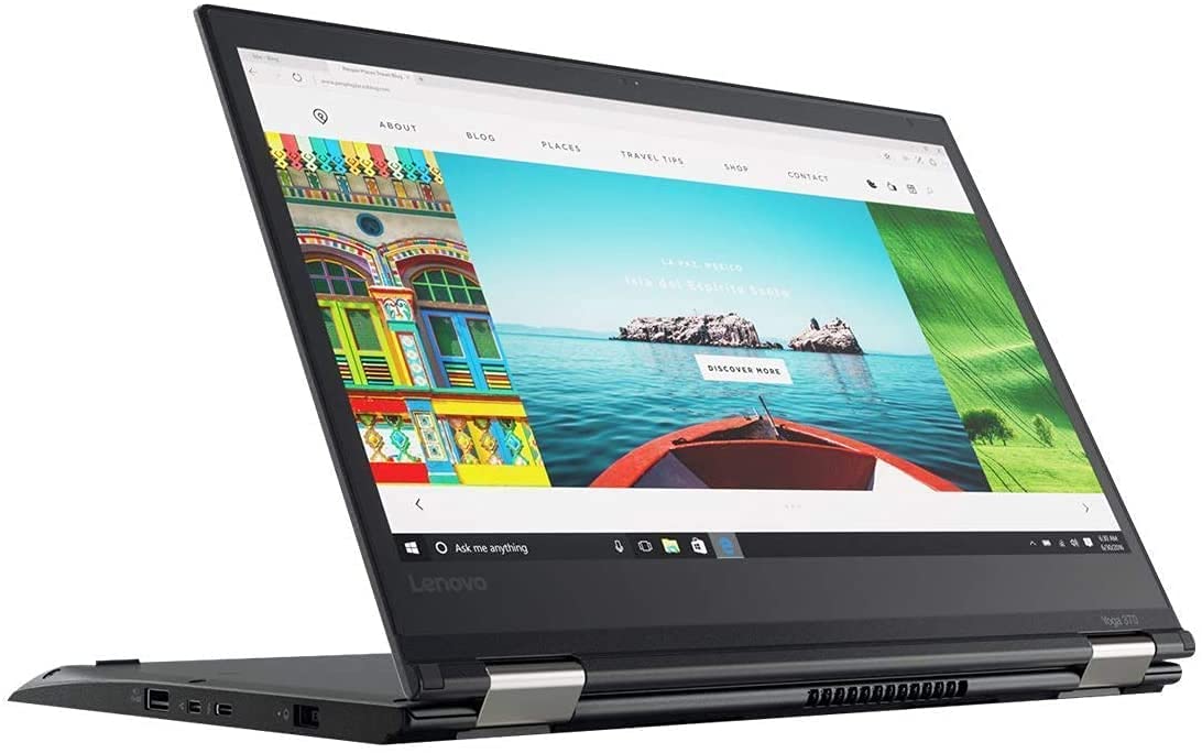Lenovo ThinkPad Yoga 370 Touch Laptop with Intel Core i5-7300U, 8GB DDR4 RAM, 256GB SSD - 13.3