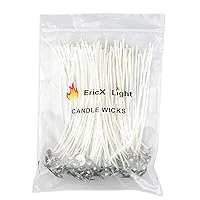 EricX Light 100 Piece Cotton Candle Wick 6