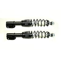 Monster Performance Front Monotube Shocks for Can-Am Outlander 500 2007-2009, Gas-Powered, Dual-Rate, Black Springs