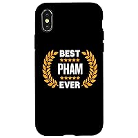 iPhone X/XS Best Pham Ever with Five Stars Name Pham Case
