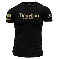 Grunt Style Bourbon Makes It Better Men's T-Shirt