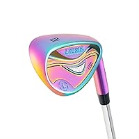 LAZRUS Premium Forged Golf Cavity Back Wedge Set Or Individual for Men - Milled Full Face 50 52 54 56 58 60 Degree Golf Wedges for More Spin