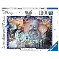 Ravensburger 19676 Disney Dumbo Collector's Edition 1000 Piece Puzzle for Adults, Every Piece is Unique, Softclick Technology Means Pieces Fit Together Perfectly,White