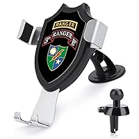 3rd Ranger Battalion Patch Novelty Phone Holders for Car Cell Phone Car Mount Hands Free Easy to Install