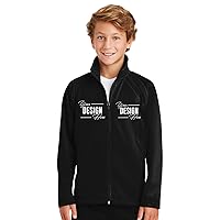 INK STITCH Unisex Kids Youth Yst90 Custom Personalized Embroidery Logo Texts Tricot Track Jackets