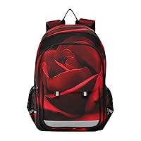 ALAZA Blooming Rose Flower Close Up Laptop Backpack Purse for Women Men Travel Bag Casual Daypack with Compartment & Multiple Pockets