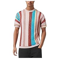 Cotton T-Shirts for Men Short Sleeves Mens Tshirts Graphic Golf Graphic Tee Shirts for Men
