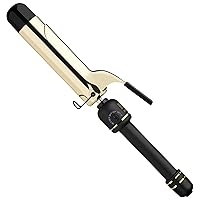 HOT TOOLS 24K Gold Extended Barrel Spring Curling Iron - 1.5