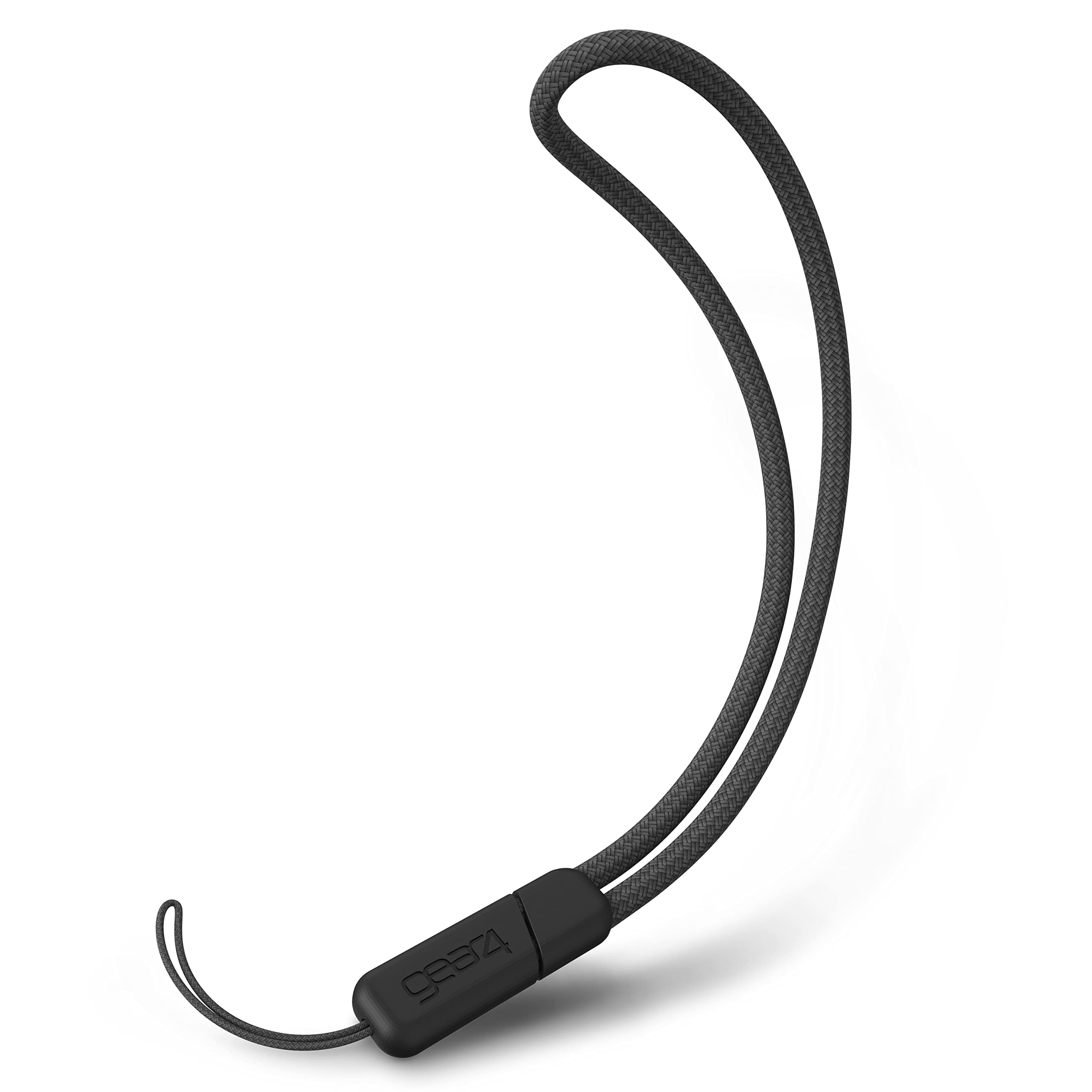 ZAGG Gear4 Durable Braided Nylon Cell Phone Wrist Lanyard - Black