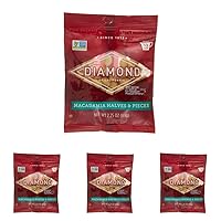 Diamond Nuts Macadamias, Chopped, 2.25 oz (Pack of 4)