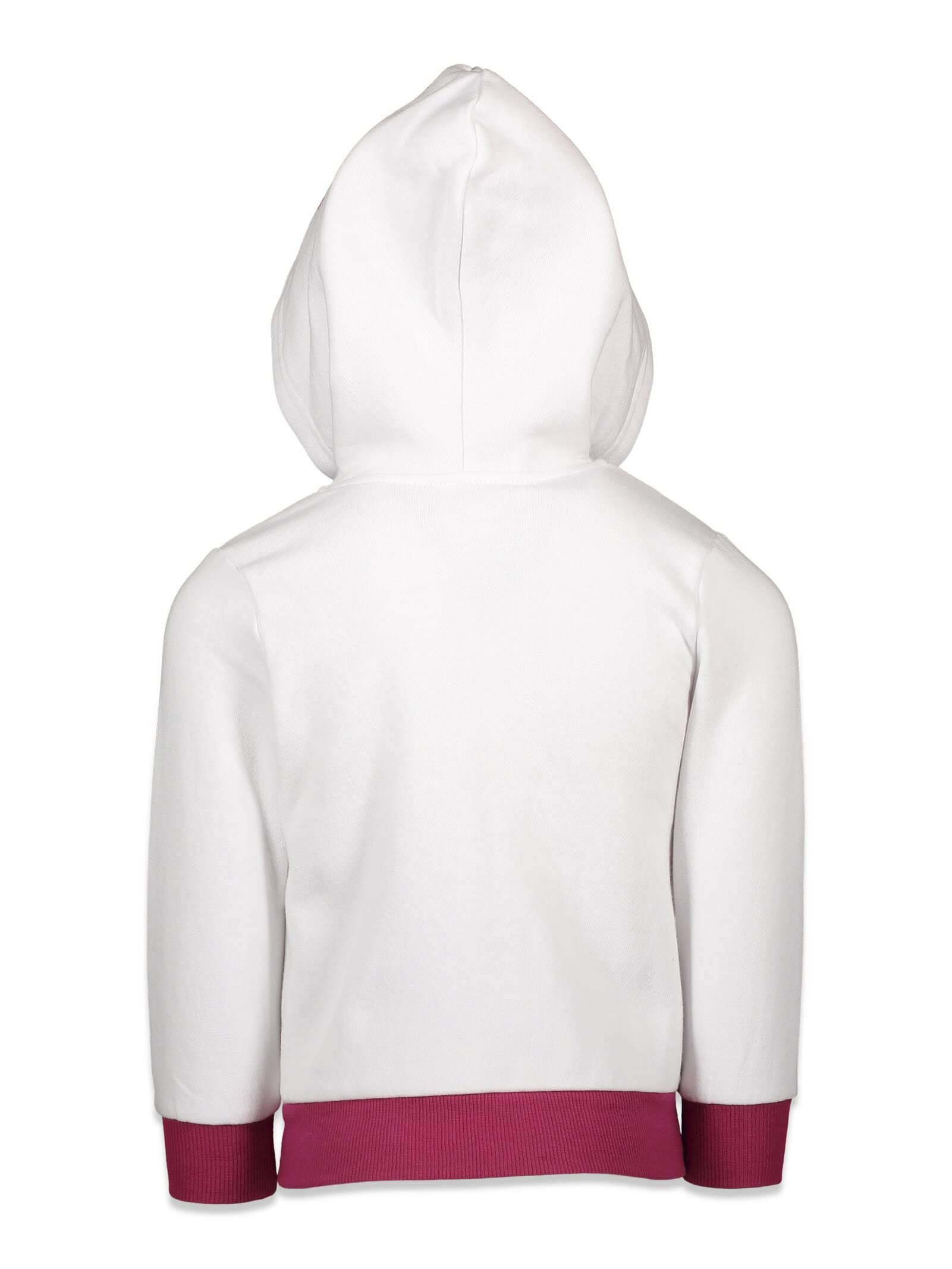 Marvel Spider-Man Spider-Gwen Ghost Spider Girls Fleece Zip Up Hoodie Toddler to Big Kid