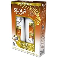 Skala - Linha Expert - Kit Shampoo e Condicionador Vitamina C e Colageno Vegetal(2 x 325 Ml) - (Expert Collection - Set Vitamin C and Vegetal Collagen Shampoo and Conditioner (2 x 11 Fl Oz))