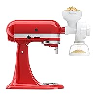 Grain Mill Attachment For Kitchenaid Stand Mixer, 8 Levels Flour Grinder Attachment For Wheat, Corn, Oats, Coffee Bean