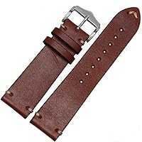 Classic Vintage Leather Watch Band Strap for Omega or Rolex 5513 1675 6542 1680 1803 Submariner GMT