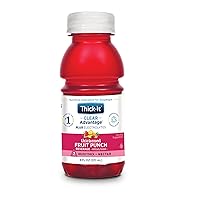 Clear Advantage Plus Electrolytes, Nectar Thick Fruit Punch, 8 Oz, Pack of 24