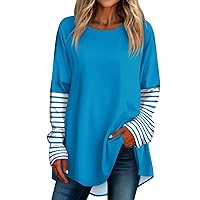 Women's Valentine Sweatshirts Fashion Casual Long Sleeved Round Neck Printed Tops Crew Sweatshirts, S-3XL