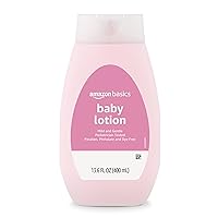 Amazon Basics Baby Lotion, Mild & Gentle, Lightly scented, 13.6 Fl Oz (Pack of 1) (Previously Solimo)