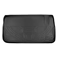 MAXLINER All Weather Cargo Liner Floor Mat Behind 3rd Row Seat Black for 2008-2018 Grand Caravan/Town Country