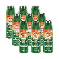 RaidOFF Off Deep Woods Insect Repellent 6oz (Pack of 9)