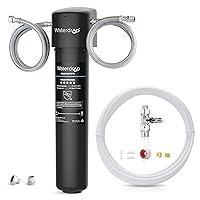 Waterdrop Kita Water Line Connection Kit for WD-10/15/17UA Series, Connect Under Sink Water Filtration System to 𝐑𝐞𝐟𝐫𝐢𝐠𝐞𝐫𝐚𝐭𝐨𝐫 & 𝐈𝐜𝐞 𝐌𝐚𝐤𝐞𝐫 and 15UA Under Sink Water Filter System