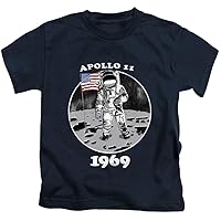 NASA Apollo 11 Boys T-Shirt Man on The Moon Navy Tee