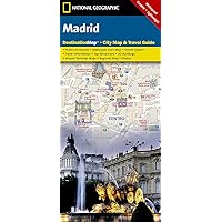 Madrid Map (National Geographic Destination City Map)