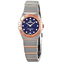 Omega Constellation Quartz Diamond Blue Dial Ladies Watch 131.20.25.60.53.002