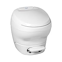 Thetford Aqua Magic Bravura RV Toilet - High Profile - Plastic White Color 31084