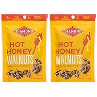 Diamond of California Hot Honey Walnuts, 4 oz, 2 Pack