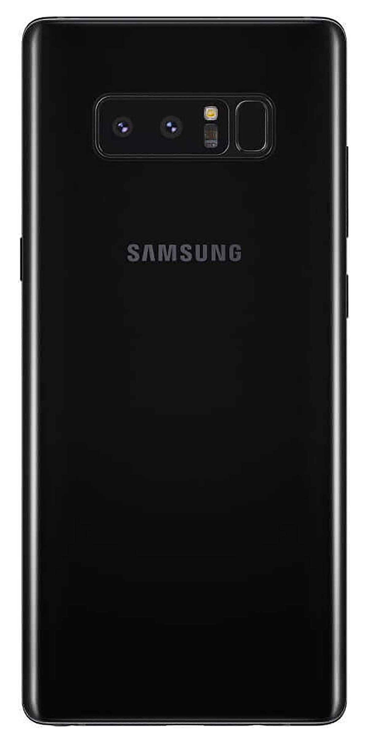 Samsung Galaxy Note 8, 64GB, Midnight Black - Fully Unlocked (Renewed)