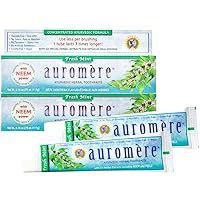 Auromere Freshmint Herbal Toothpaste, 4.16 Oz