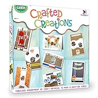 Toykraft: Greeting Card Making Kit for Kids, Arts & Crafts Kit for Kids, Gift for Boys Girls 7-12 Years - Cards Crafted Creations