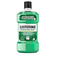 Listerine Antiseptic Mouthwash, Fresh Burst 250 mL (Pack of 3)