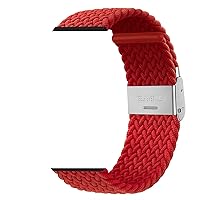 for Garmin Quickfit Watch Band 26mm Braided Nylon WatchBands (Color : Red, Size : Quickfit 26mm)