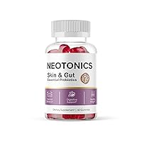 Neotonics Gummies Skin and Gut Essential, Neo Tonics Skin & Gut, Advanced Formula Skin Gut, Neotonics Review, Neo Tonics Skin and Gut Health Gummy Gromitas, Neotronics (60 Gummies)