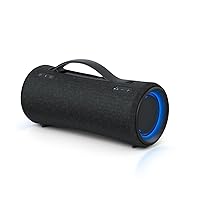Sony SRS-XG300 X-Series Wireless Portable-Bluetooth Party-Speaker IP67 Waterproof and Dustproof with 25 Hour-Battery and Retractable Handle, Black- New Sony SRS-XG300 X-Series Wireless Portable-Bluetooth Party-Speaker IP67 Waterproof and Dustproof with 25 Hour-Battery and Retractable Handle, Black- New
