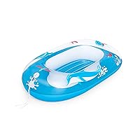 Bestway | Inflatable Baby Boat, Pool Rafts for Kids Boys and Girls, Inflatable Swim Pool Float