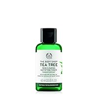 The Body Shop Tea Tree Skin Clearing Mattifying Toner, Made with Tea Tree Oil, 100% Vegan, 2.0 Fl. Oz