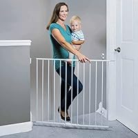 Toddleroo by North States Baby Gate for Stairs: Essential Stairway & Walkway Baby Gate, Fits Openings 24.5