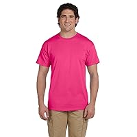 Adult 5 oz. HD Cotton™ T-Shirt 2XL CYBER PINK