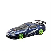 Scale Car Models 1:64 for Toyota Supra A80 JZA80 RZ Simulation Limited Edition Resin Metal Static Car Model Gift Pre-Built Model Vehicles