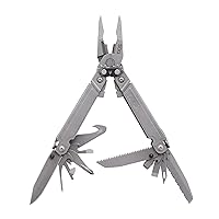 SOG PowerAccess Assist Full-Sized Well-Rounded Daily Use Multi-Tool One-Handed Assisted Opening 21 Tools