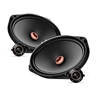 TS-D69C, 2-Way Car Audio Speakers, Full Range, Clear Sound Quality, Easy Installation and Enhanced Bass Response, 6 x 9” Speakers, Black