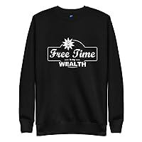 Free Time Is My Wealth Sweatshirt Black XL