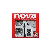 NOVA 23245 Chuck and Most Popular Jaw Accessory Bundle