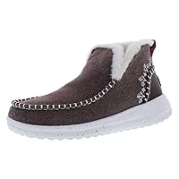 Hey Dude Women's Denny solid Wool Faux